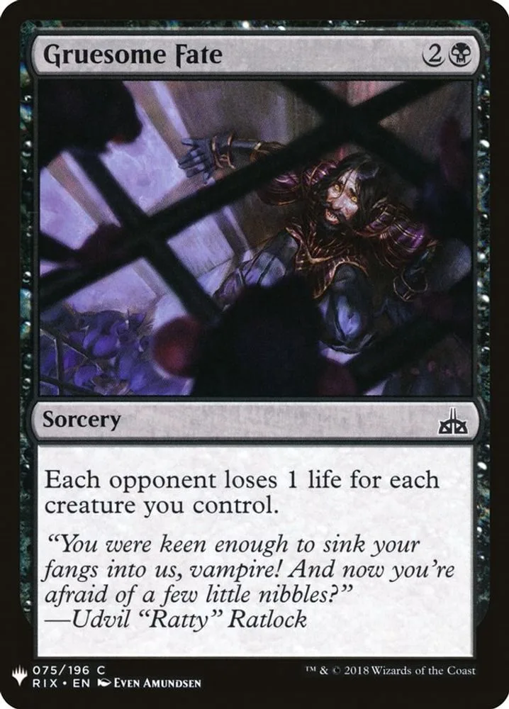 Gruesome Fate (Gruesome Fate)
