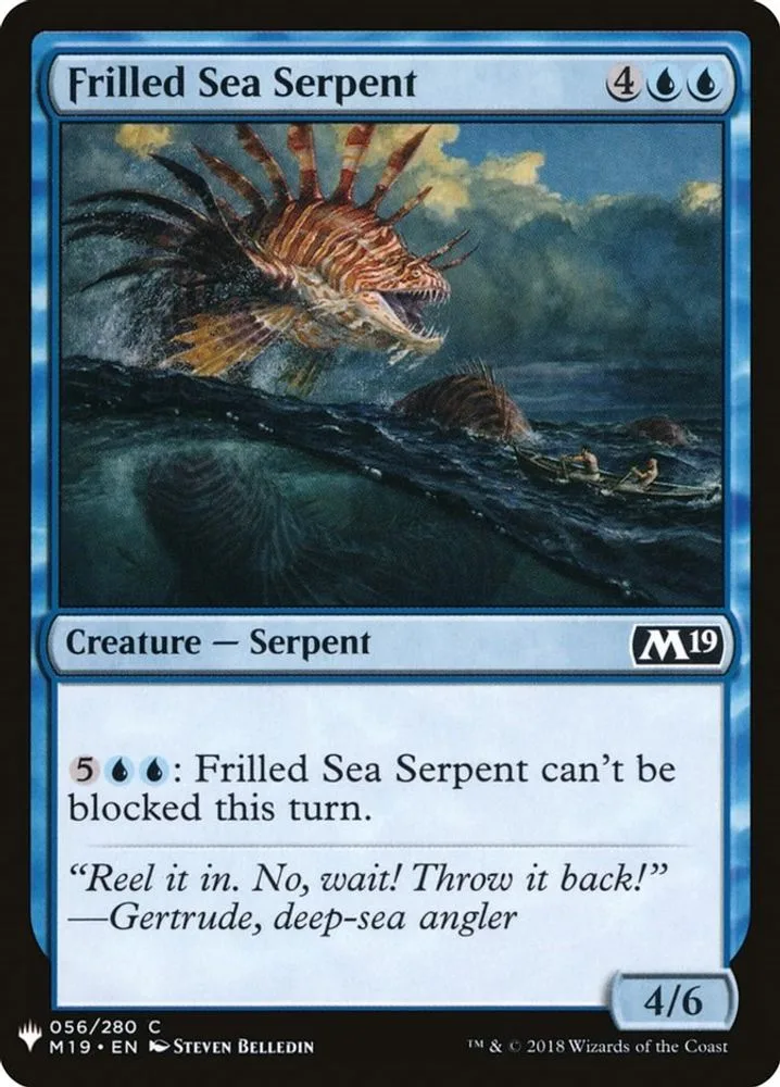 Frilled Sea Serpent (Frilled Sea Serpent)