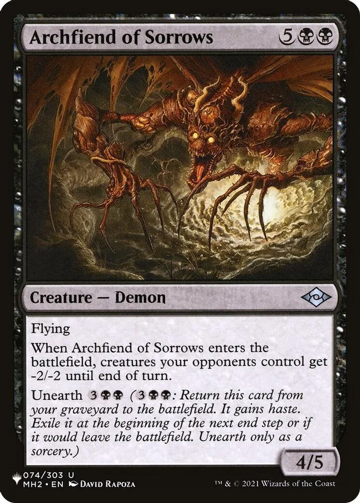 Archfiend of Sorrows (Archfiend of Sorrows)