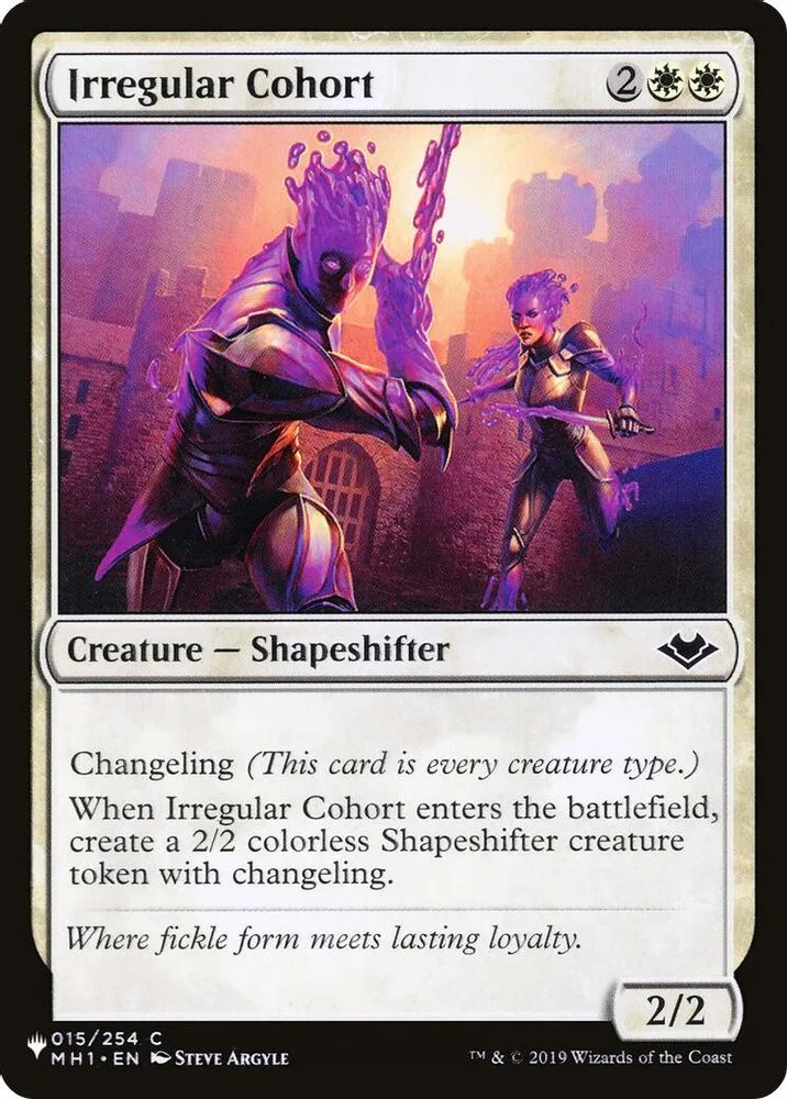 Irregular Cohort (Irregular Cohort)