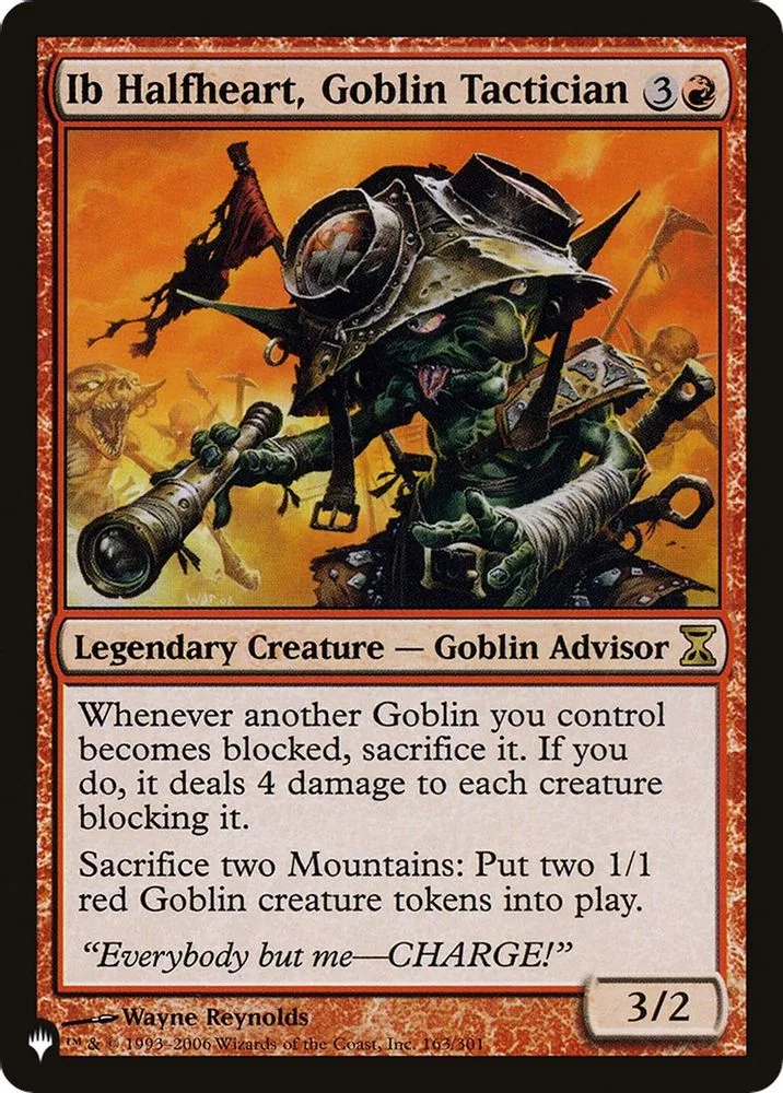 Ib Halfheart, Goblin Tactician (Ib Halfheart, Goblin Tactician)