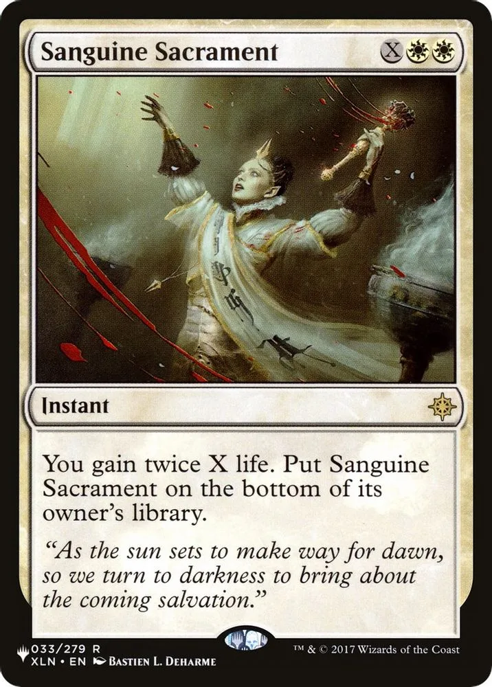 Sanguine Sacrament (Sanguine Sacrament)