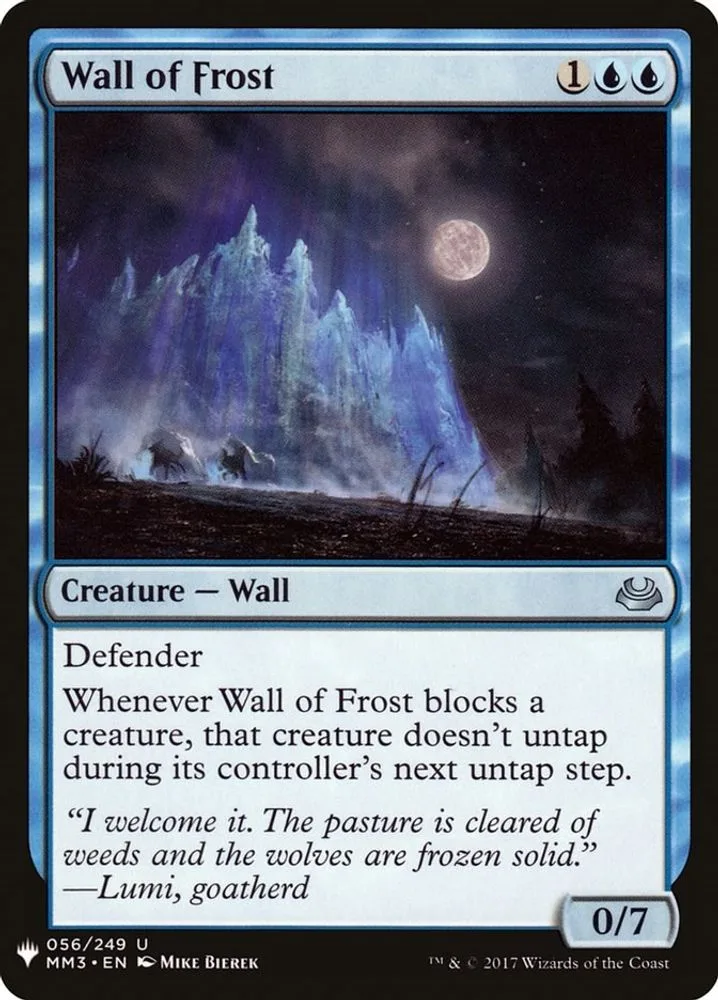 Wall of Frost (Wall of Frost)