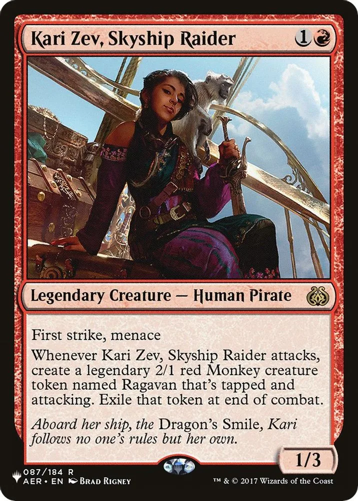 Kari Zev, Skyship Raider (Kari Zev, Skyship Raider)