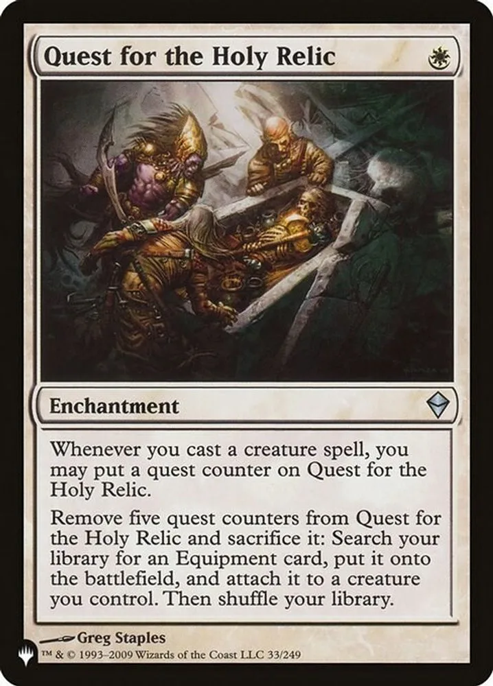 Quest for the Holy Relic (Quest for the Holy Relic)