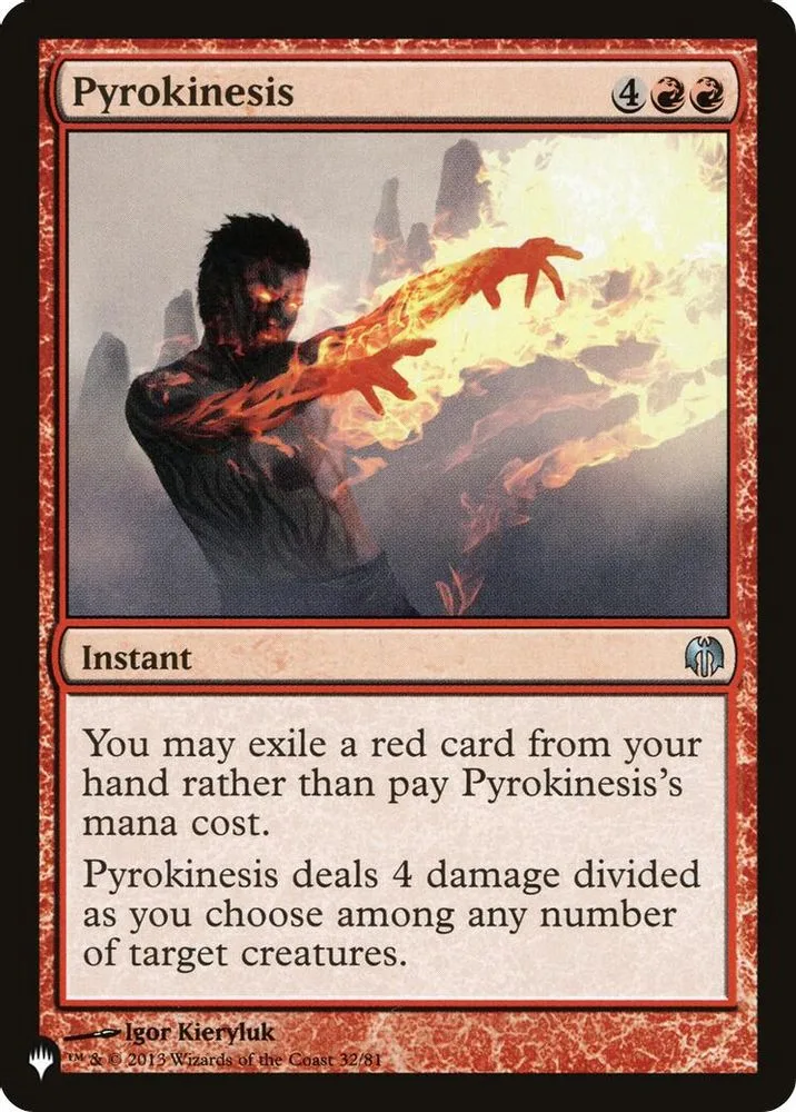Pyrokinesis (Pyrokinesis)