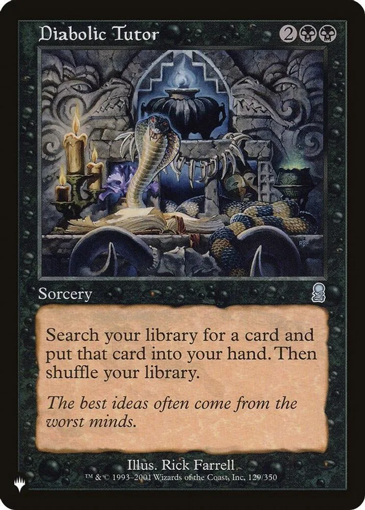Diabolic Tutor (Diabolic Tutor)