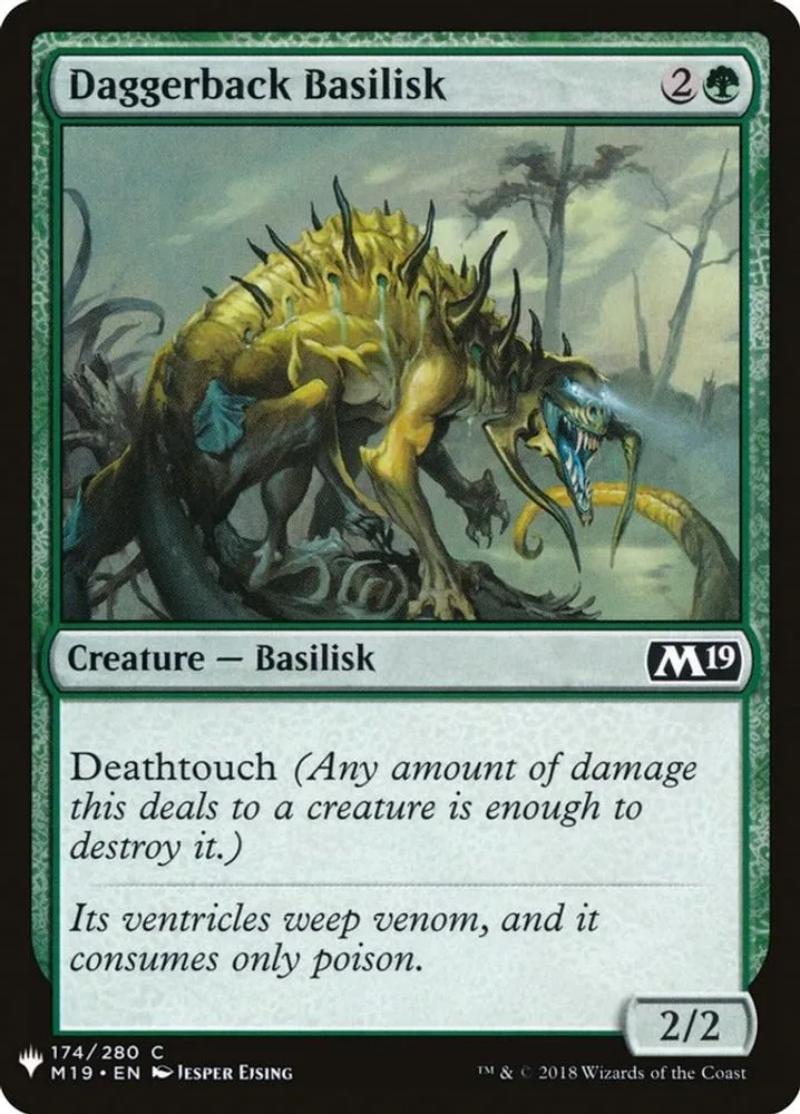 Daggerback Basilisk (Daggerback Basilisk)