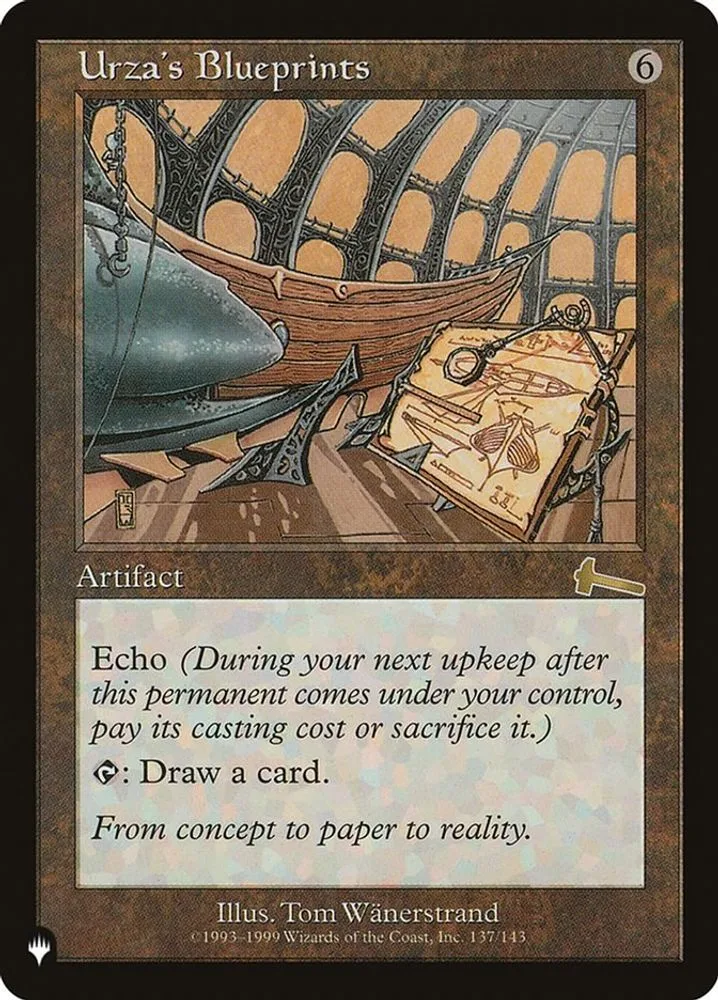 Urza's Blueprints (Urza's Blueprints)