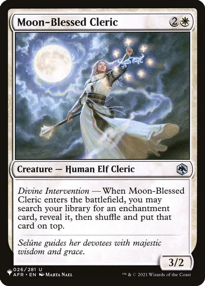 Moon-Blessed Cleric (Moon-Blessed Cleric)