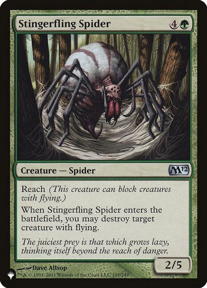 Stingerfling Spider (Stingerfling Spider)