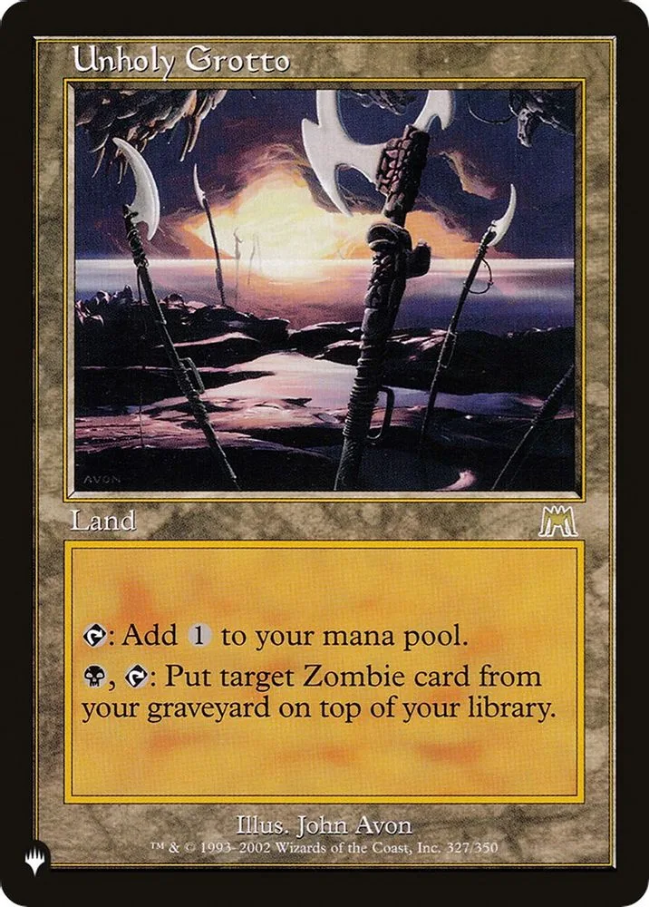 Unholy Grotto (Unholy Grotto)