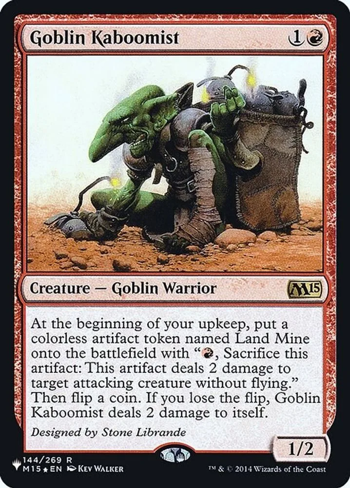 Goblin Kaboomist (Goblin Kaboomist)
