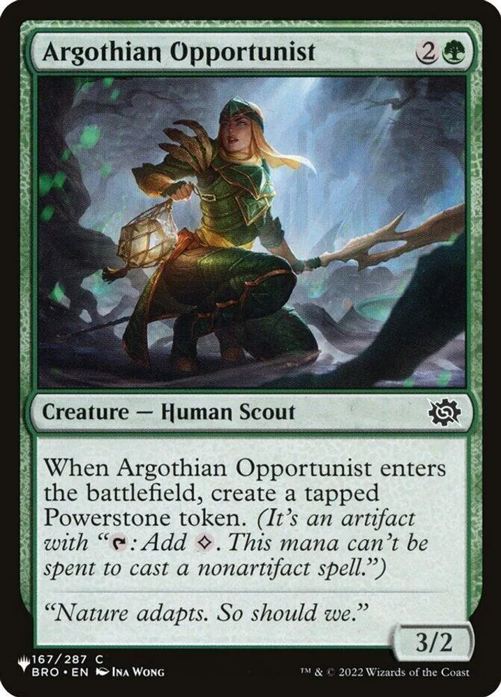Argothian Opportunist (Argothian Opportunist)