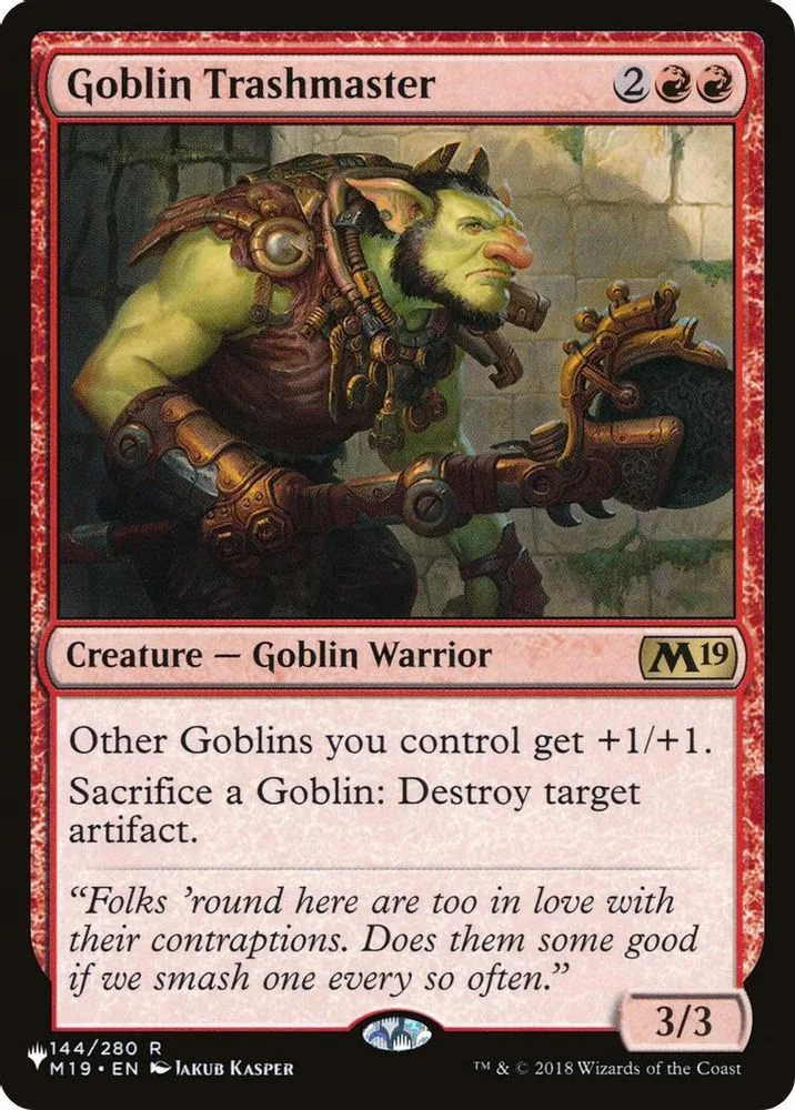 Goblin Trashmaster (Goblin Trashmaster)