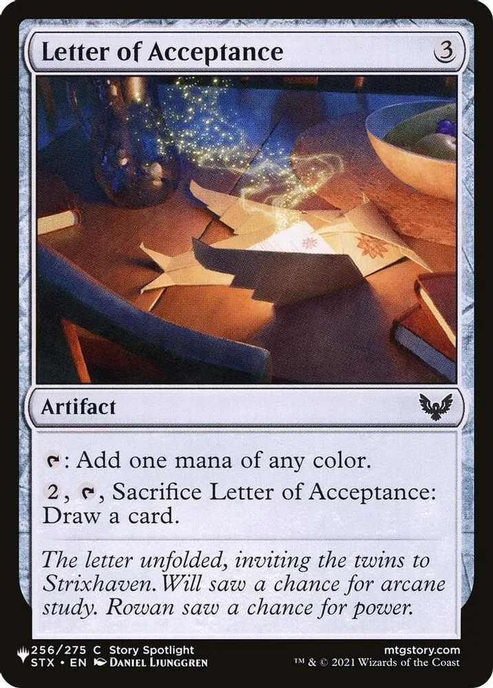 Letter of Acceptance (Letter of Acceptance)