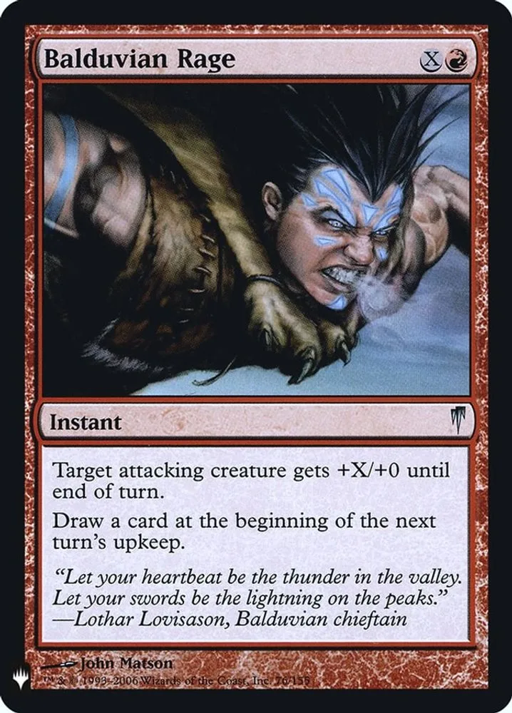 Balduvian Rage (Balduvian Rage)