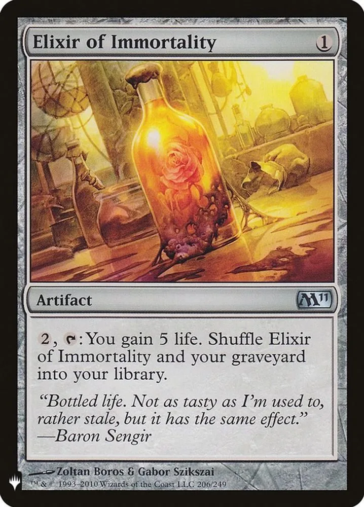 Elixir of Immortality (Elixir of Immortality)