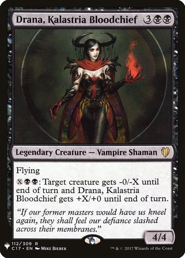 Drana, Kalastria Bloodchief (Drana, Kalastria Bloodchief)