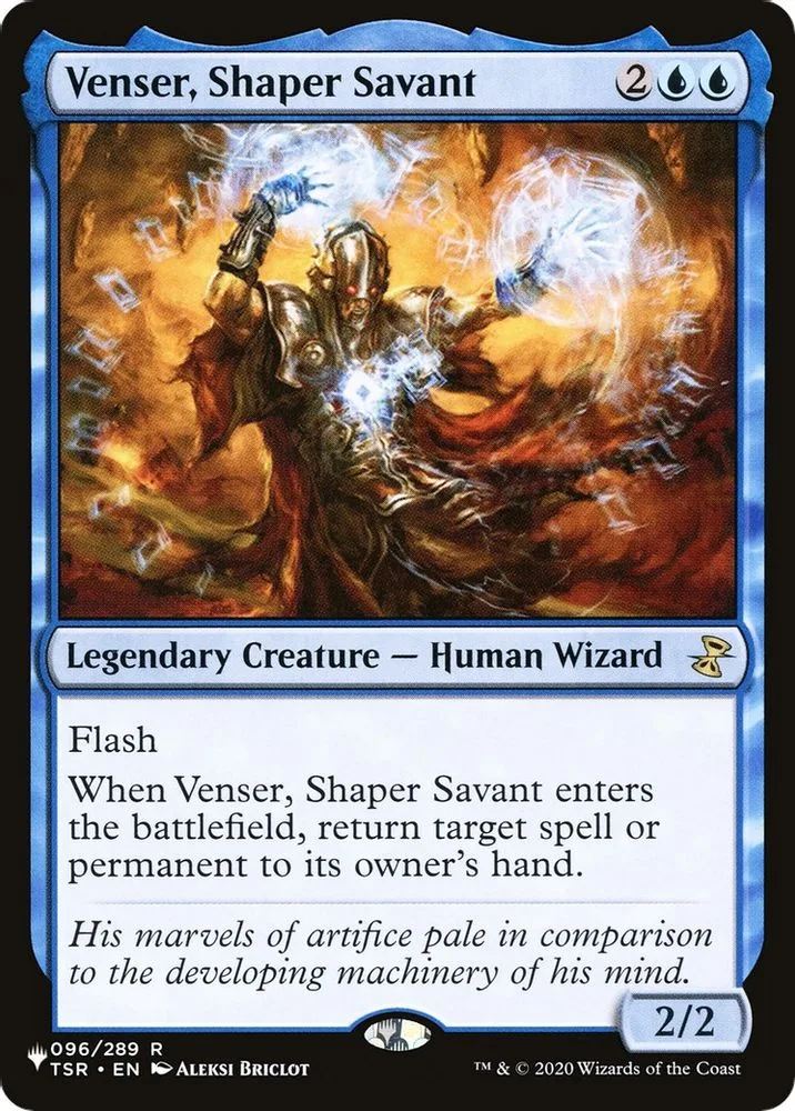 Venser, Shaper Savant (Venser, Shaper Savant)