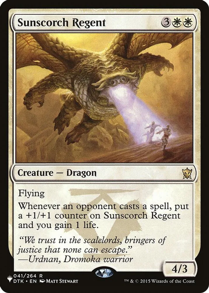 Sunscorch Regent (Sunscorch Regent)
