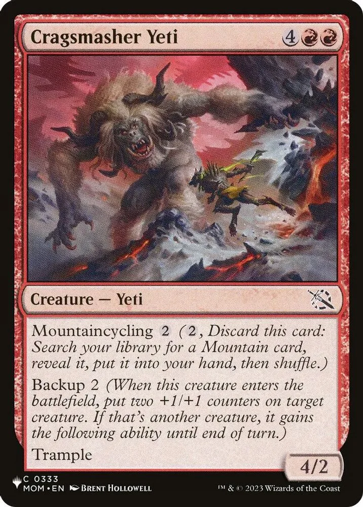 Cragsmasher Yeti (Cragsmasher Yeti)