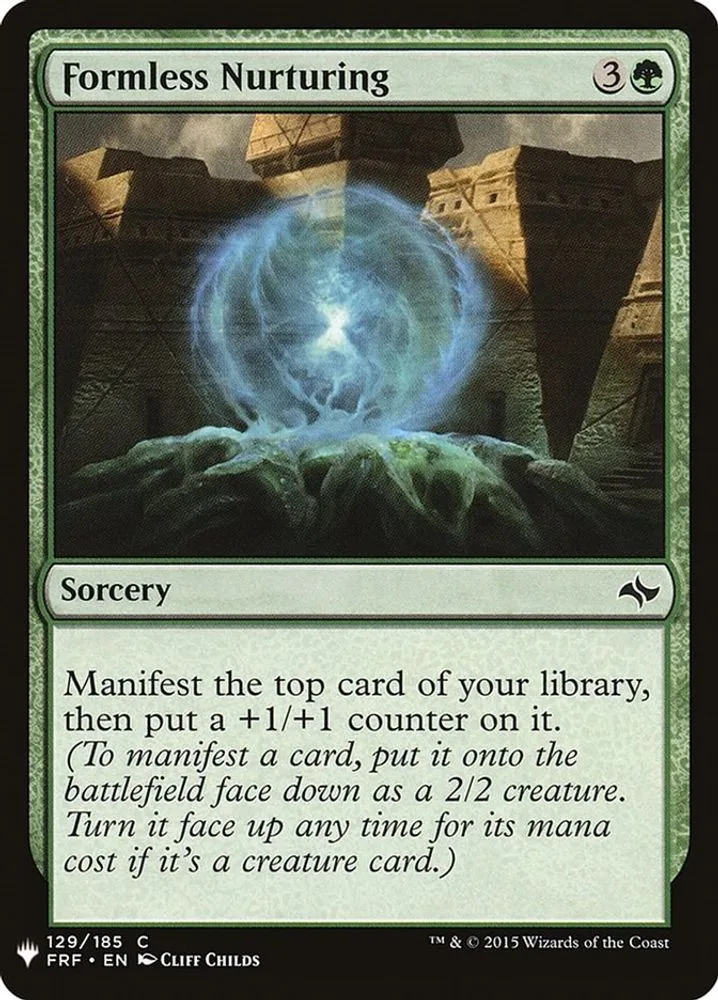 Formless Nurturing (Formless Nurturing)