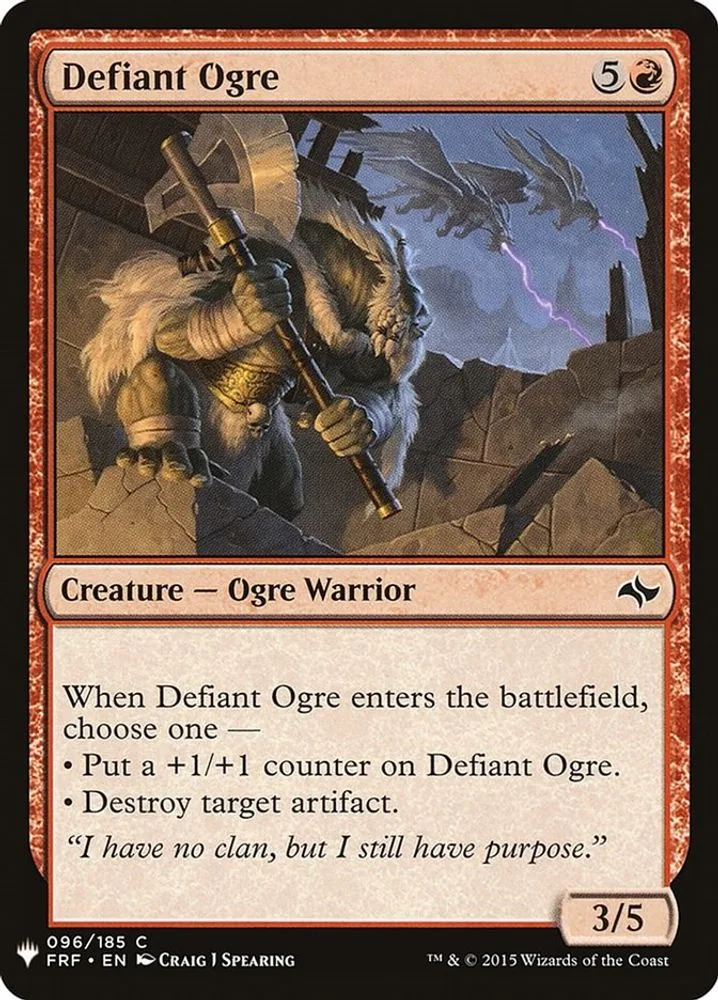 Defiant Ogre (Defiant Ogre)