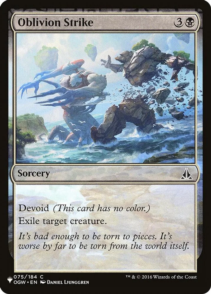 Oblivion Strike (Oblivion Strike)