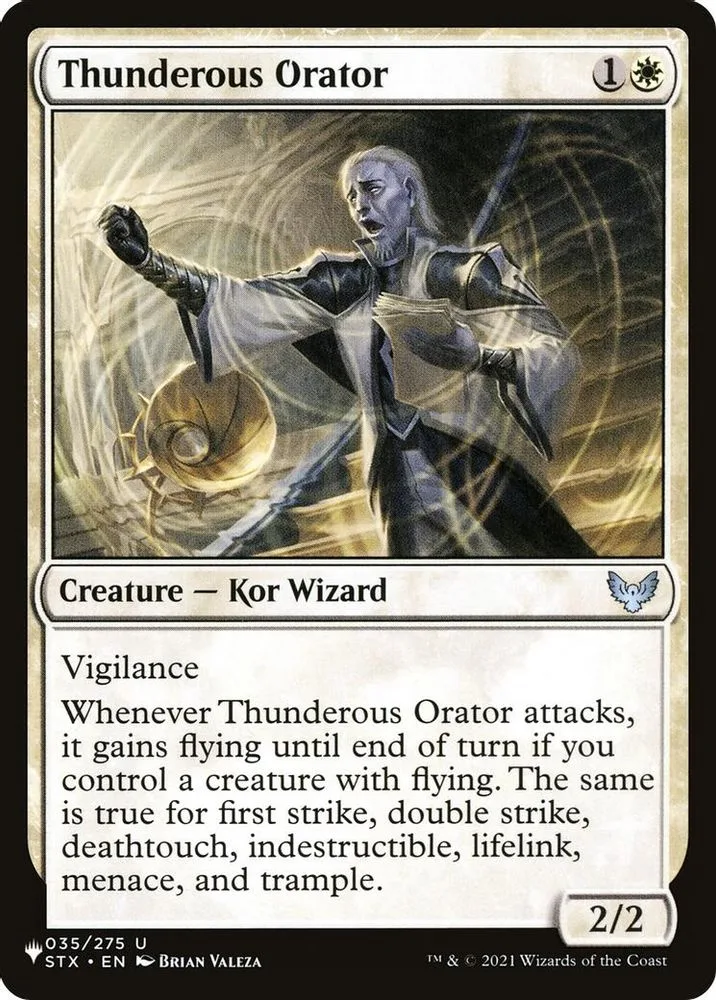 Thunderous Orator (Thunderous Orator)