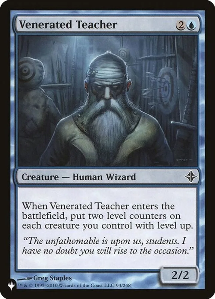 Venerated Teacher (Venerated Teacher)