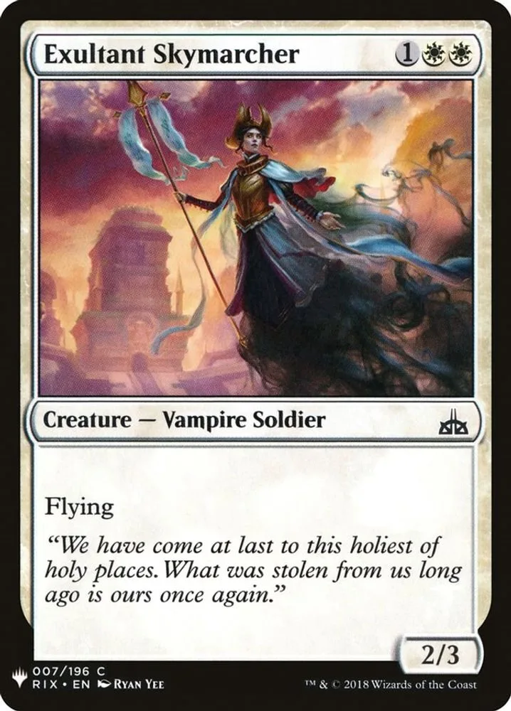 Exultant Skymarcher (Exultant Skymarcher)