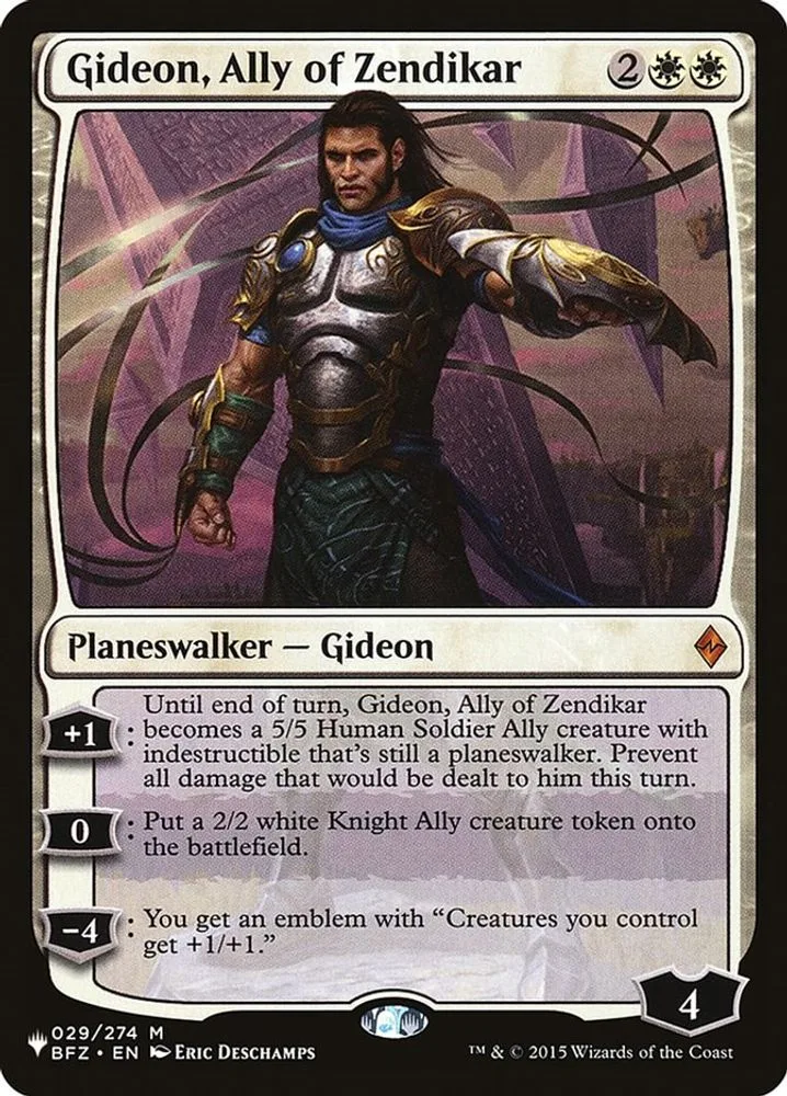 Gideon, Ally of Zendikar (Gideon, Ally of Zendikar)