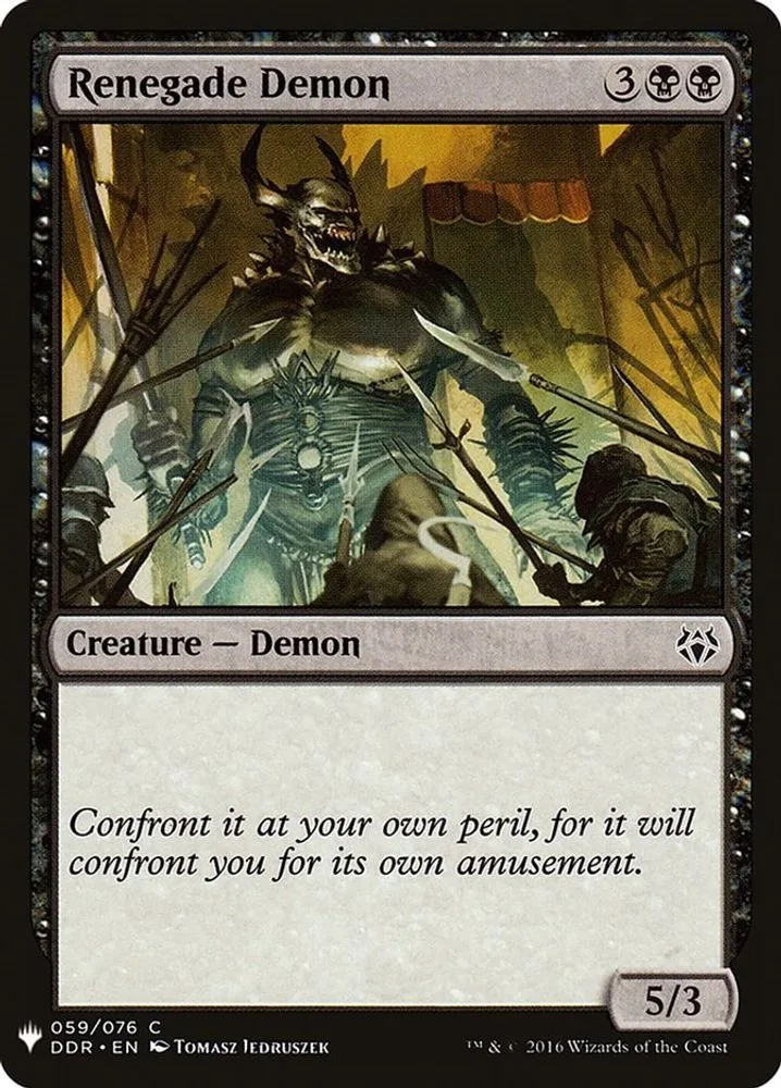 Renegade Demon (Renegade Demon)