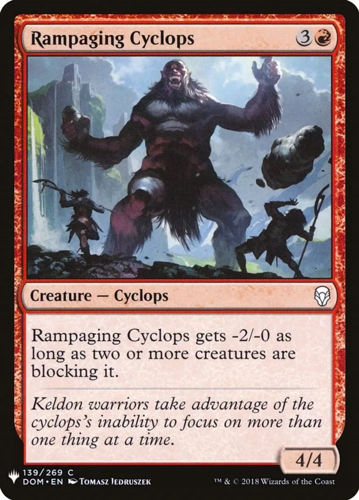 Rampaging Cyclops (Rampaging Cyclops)