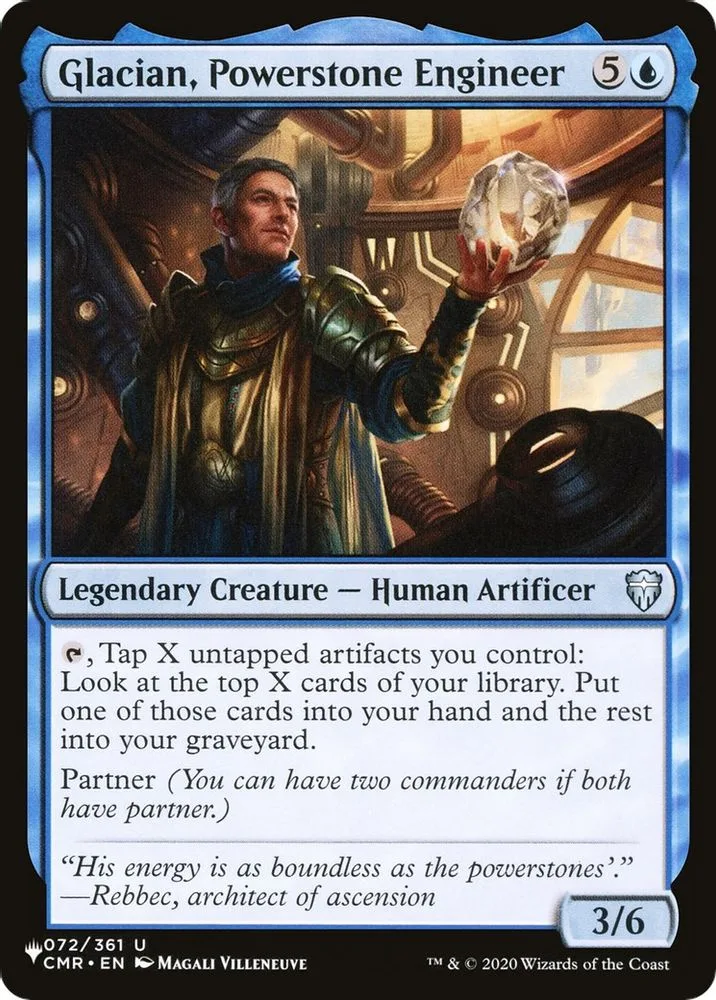Glacian, Powerstone Engineer (Glacian, Powerstone Engineer)