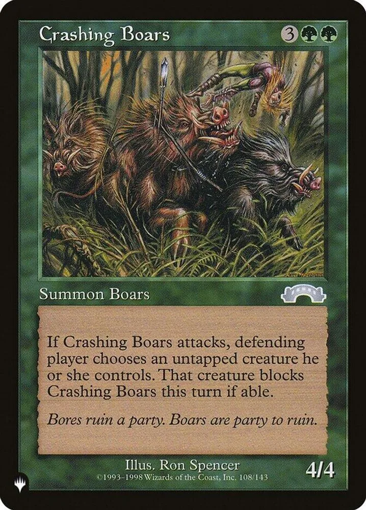 Crashing Boars (Crashing Boars)