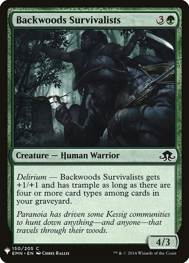 Backwoods Survivalists (Backwoods Survivalists)