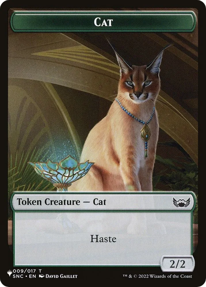 Cat // Dog Double-Sided Token