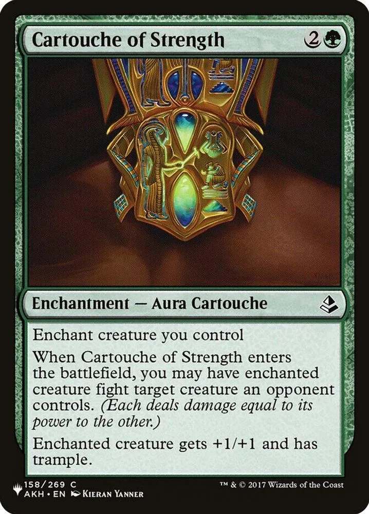 Cartouche of Strength (Cartouche of Strength)