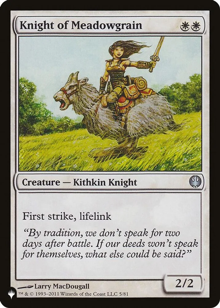 Knight of Meadowgrain (Knight of Meadowgrain)