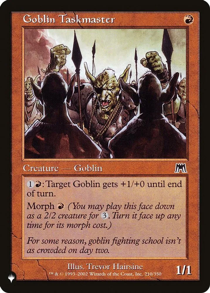 Goblin Taskmaster (Goblin Taskmaster)