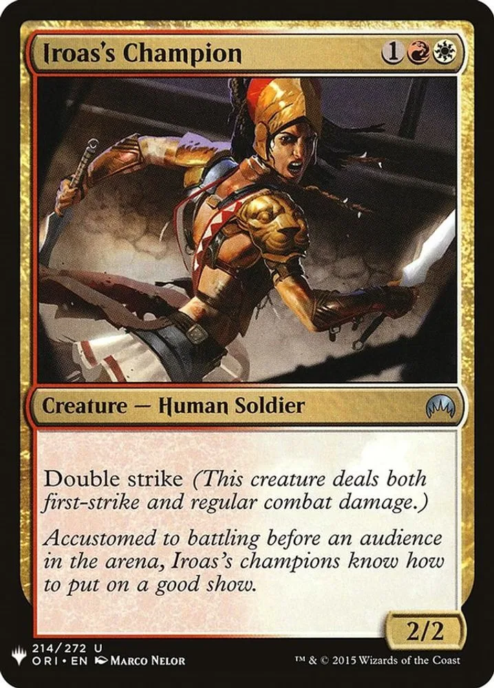 Iroas's Champion (Iroas's Champion)