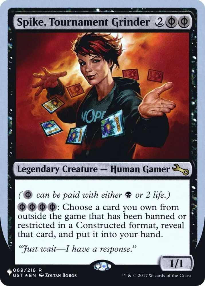 Spike, Tournament Grinder (Spike, Tournament Grinder)