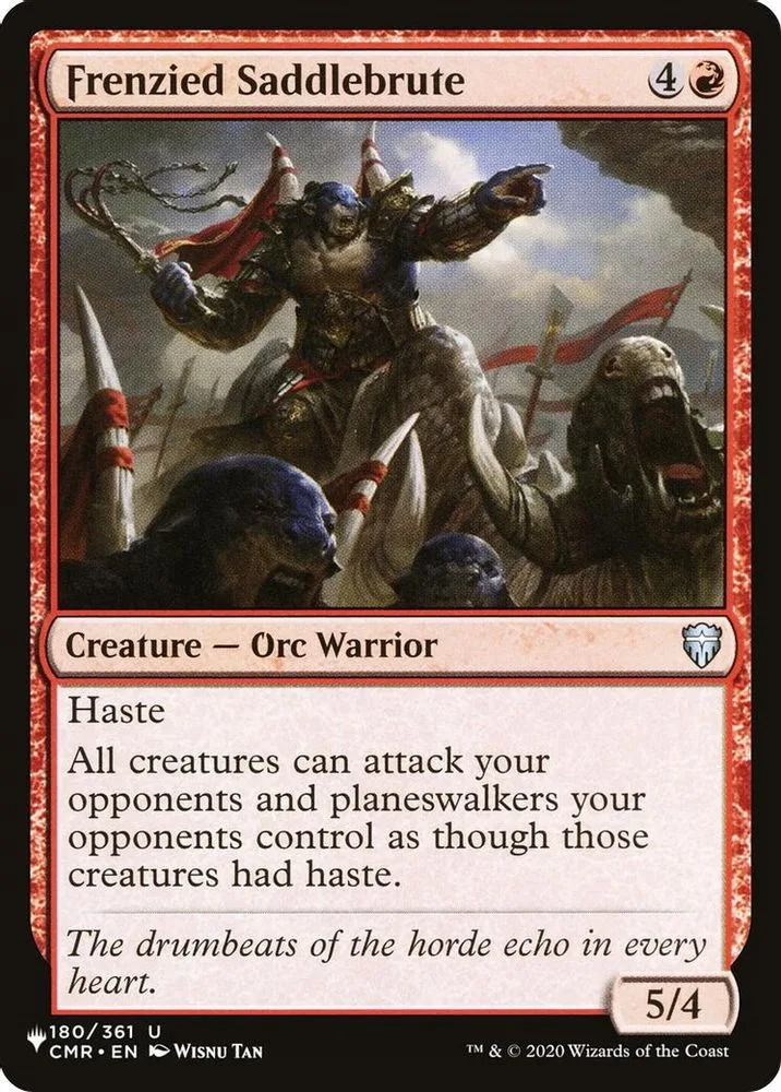 Frenzied Saddlebrute (Frenzied Saddlebrute)