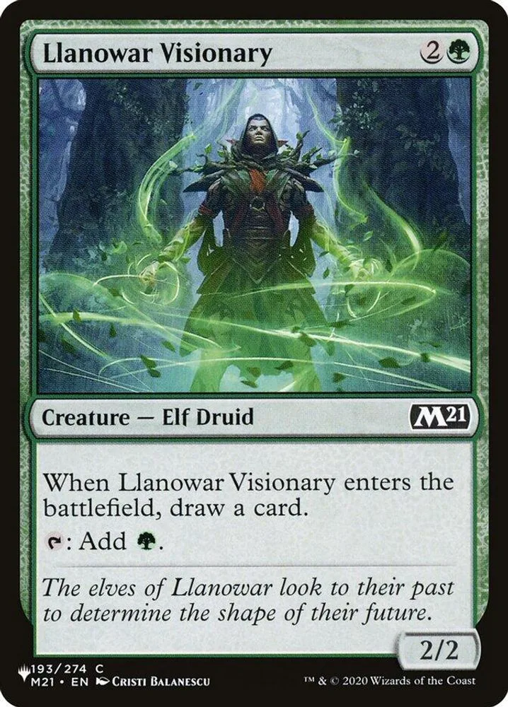 Llanowar Visionary (Llanowar Visionary)