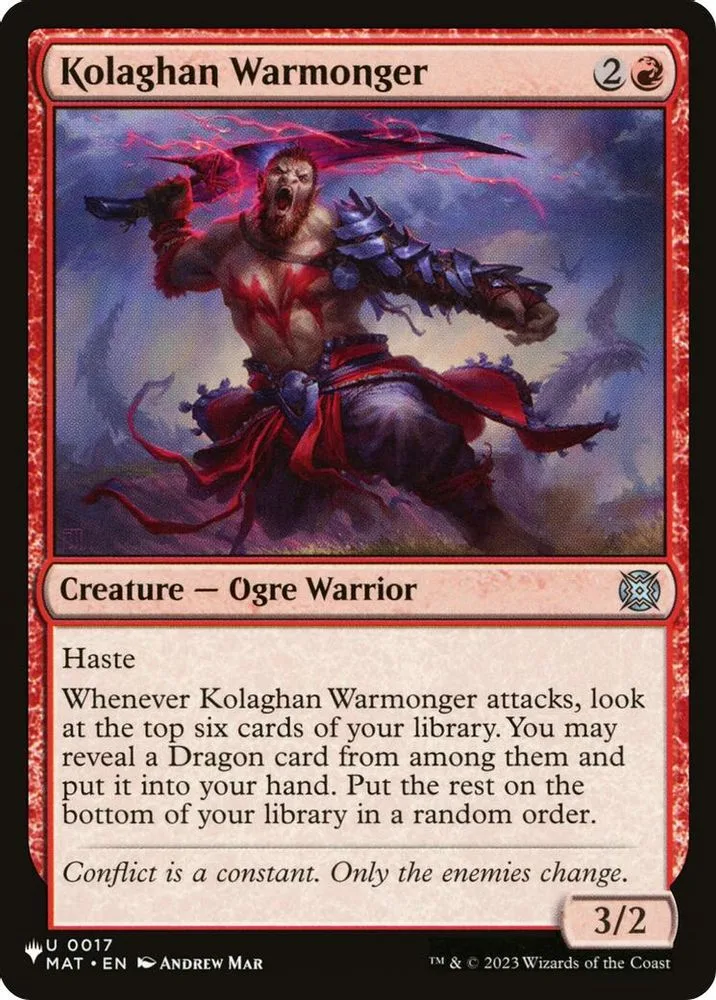 Kolaghan Warmonger (Kolaghan Warmonger)