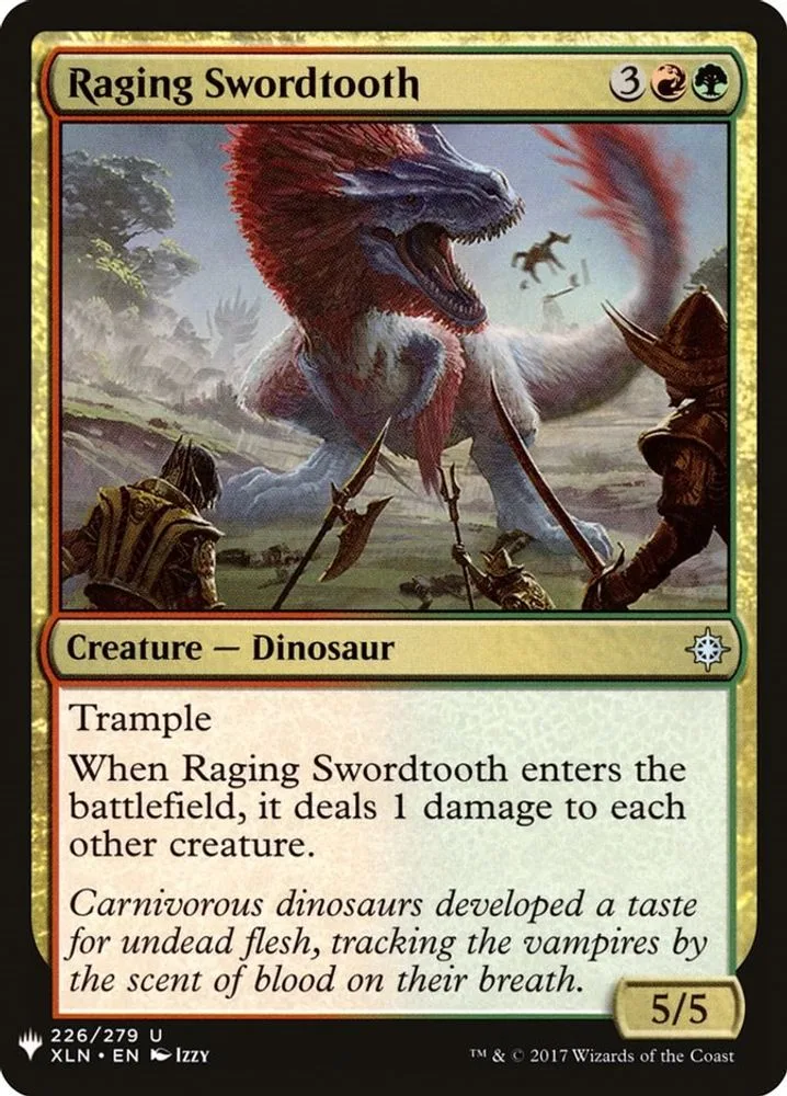 Raging Swordtooth (Raging Swordtooth)