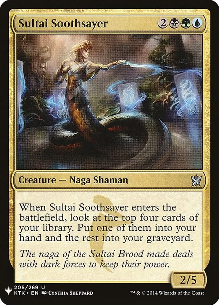 Sultai Soothsayer (Sultai Soothsayer)