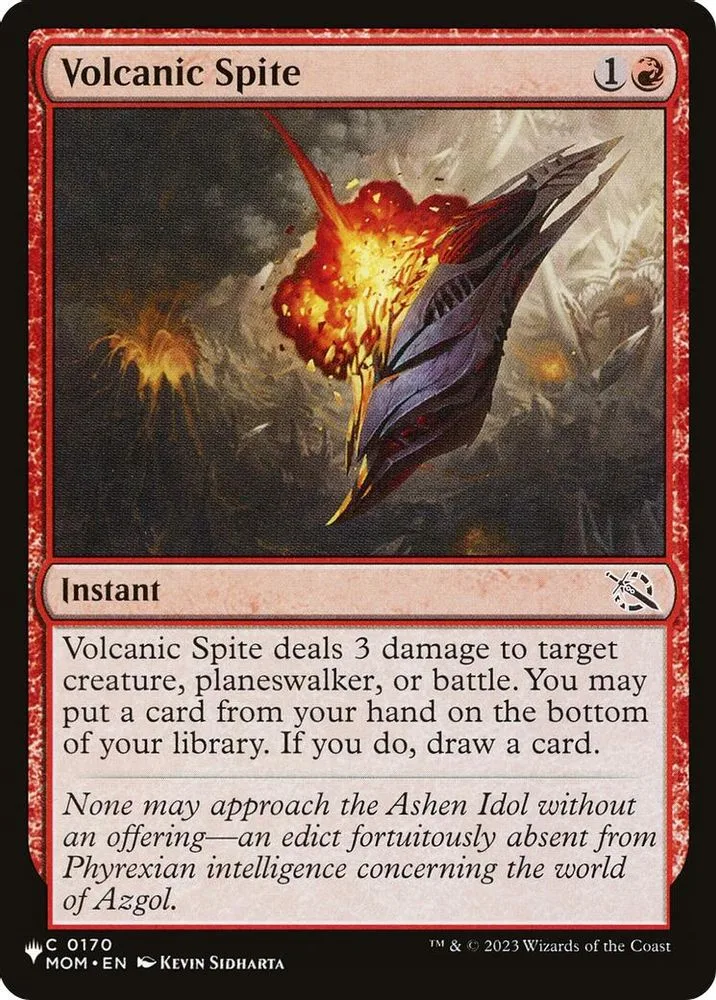 Volcanic Spite (Volcanic Spite)